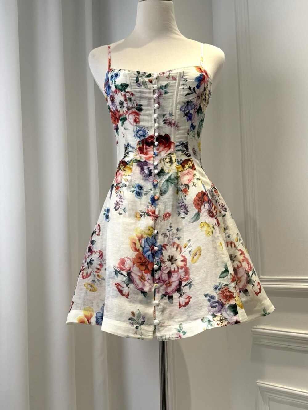 Camilla corset dress with short flared skirt In I left my heart in granada - Picture 6 of 15